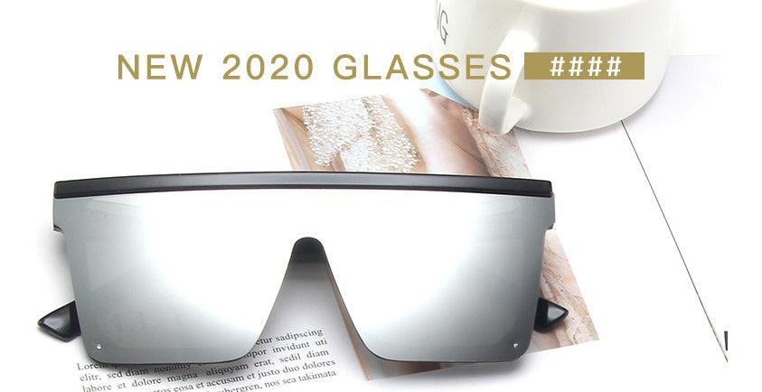 Futuristic Visor Shield Sunglasses – Bold Black Edition