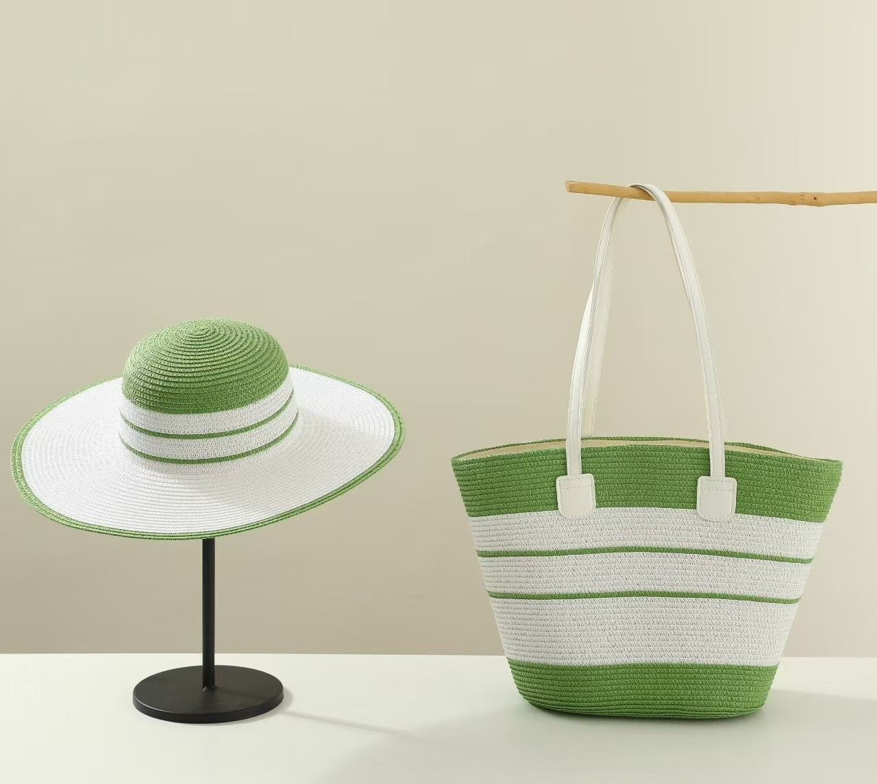Seaside Straw Hat & Bag Set – Your Perfect Summer Holiday Essential
