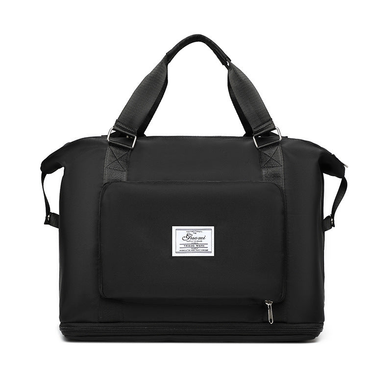 Multi-Pocket Foldable Travel Bag – Lightweight Weekender & Gym Tote for Women