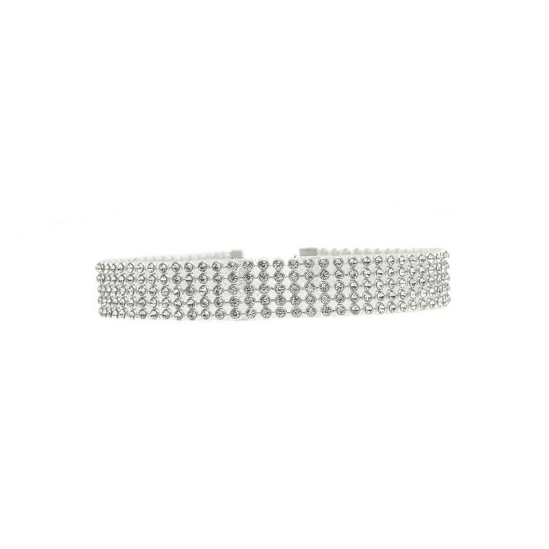 Glam Rhinestone Choker – Dazzling Crystal Necklace for Bold Women