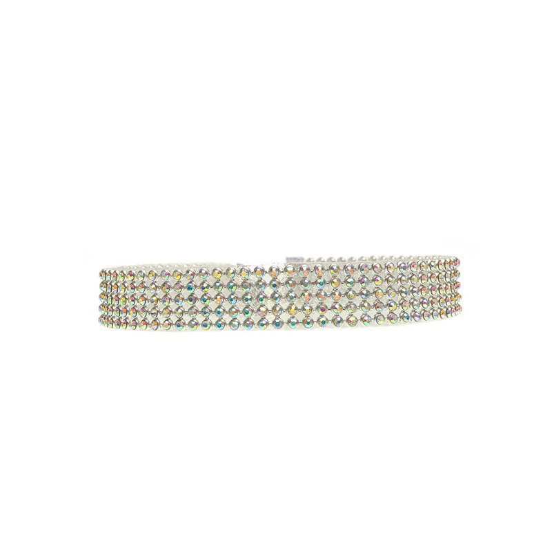 Glam Rhinestone Choker – Dazzling Crystal Necklace for Bold Women