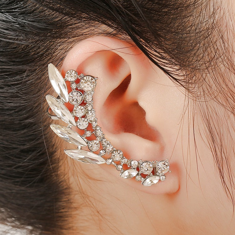 Statement Gold Leaf Ear Cuff