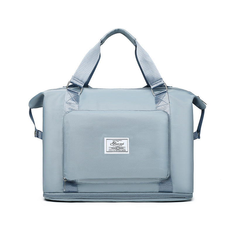 Multi-Pocket Foldable Travel Bag – Lightweight Weekender & Gym Tote for Women
