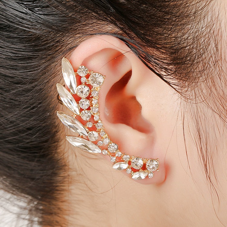 Statement Gold Leaf Ear Cuff