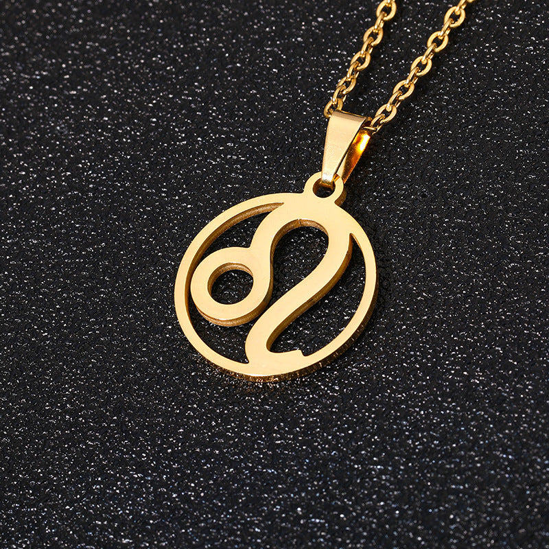 Elegant Zodiac Pendant Necklace – Personalised Star Sign Jewellery