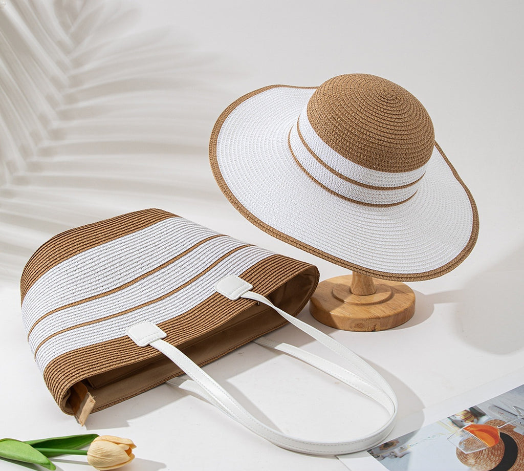 Seaside Straw Hat & Bag Set – Your Perfect Summer Holiday Essential