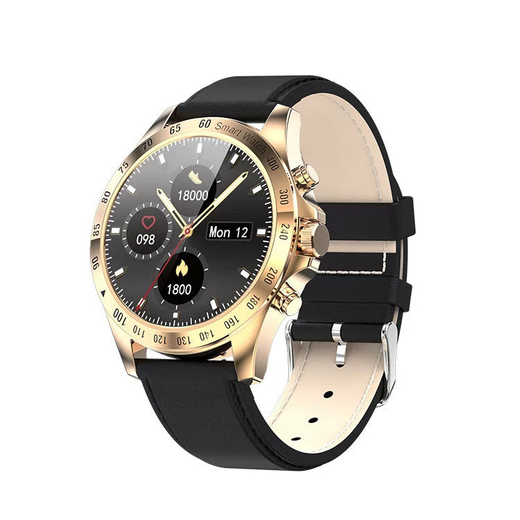 Luxury Rose Gold Smartwatch for Women – Health Tracker with Elegant Style