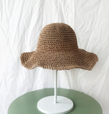 Chic Foldable Straw Sun Hat – Your Elegant Summer Essential