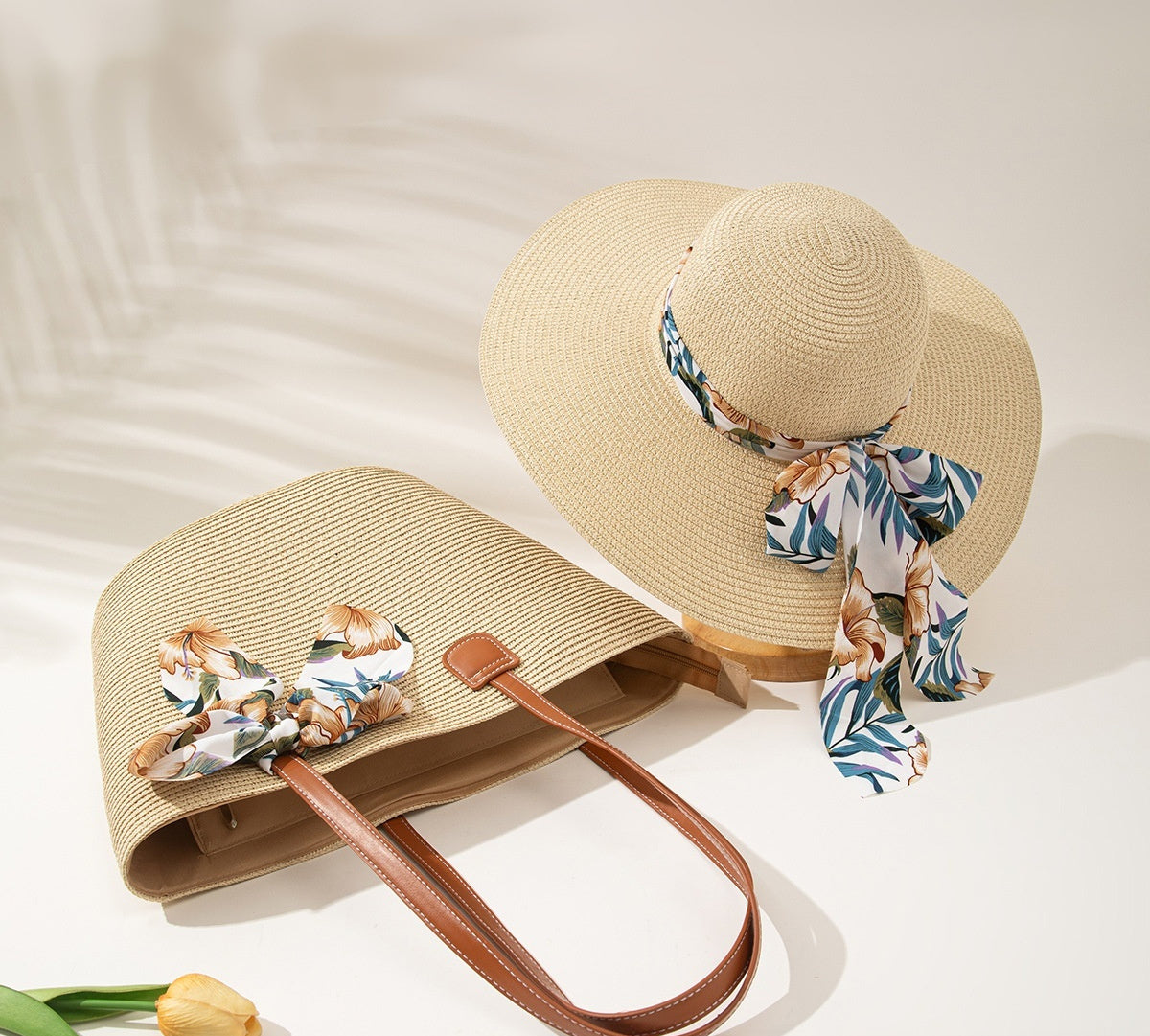 Seaside Straw Hat & Bag Set – Your Perfect Summer Holiday Essential