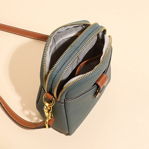 Chic Lychee Crossbody – Compact Elegance for Everyday Adventures