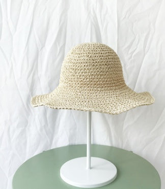 Chic Foldable Straw Sun Hat – Your Elegant Summer Essential