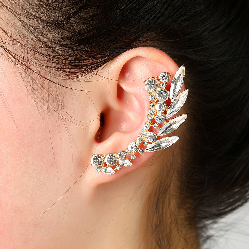 Statement Gold Leaf Ear Cuff