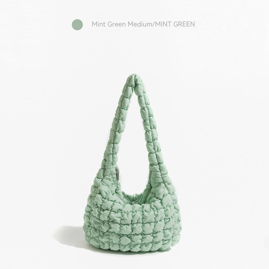 Puffy Chic – Stylish Quilted Shoulder Bag for Women