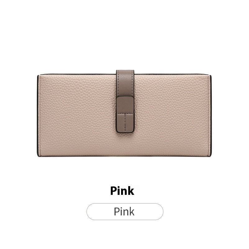 Elegant Fold Wallet – Multi-Pocket Large Capacity Purse for Women
