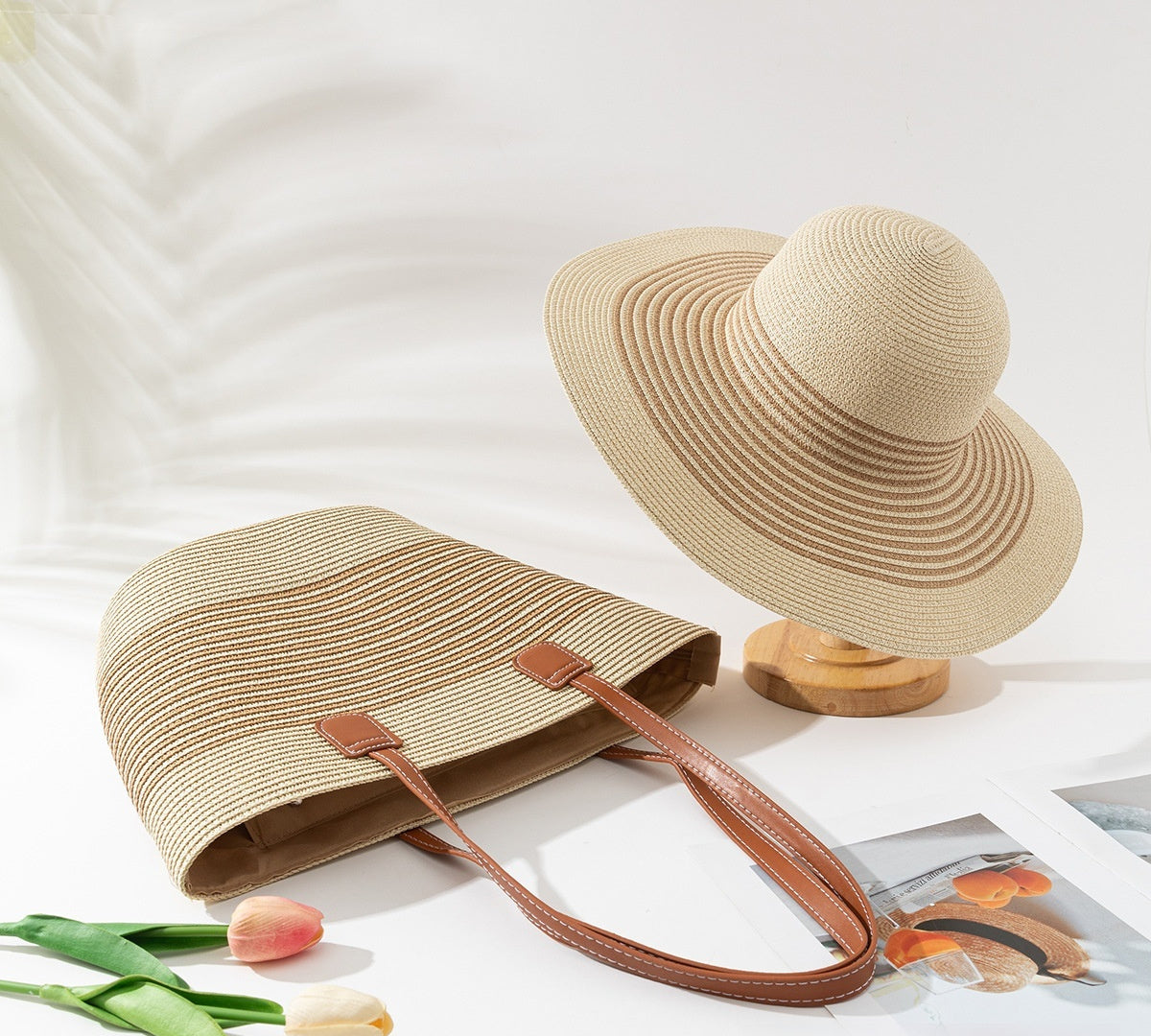 Seaside Straw Hat & Bag Set – Your Perfect Summer Holiday Essential