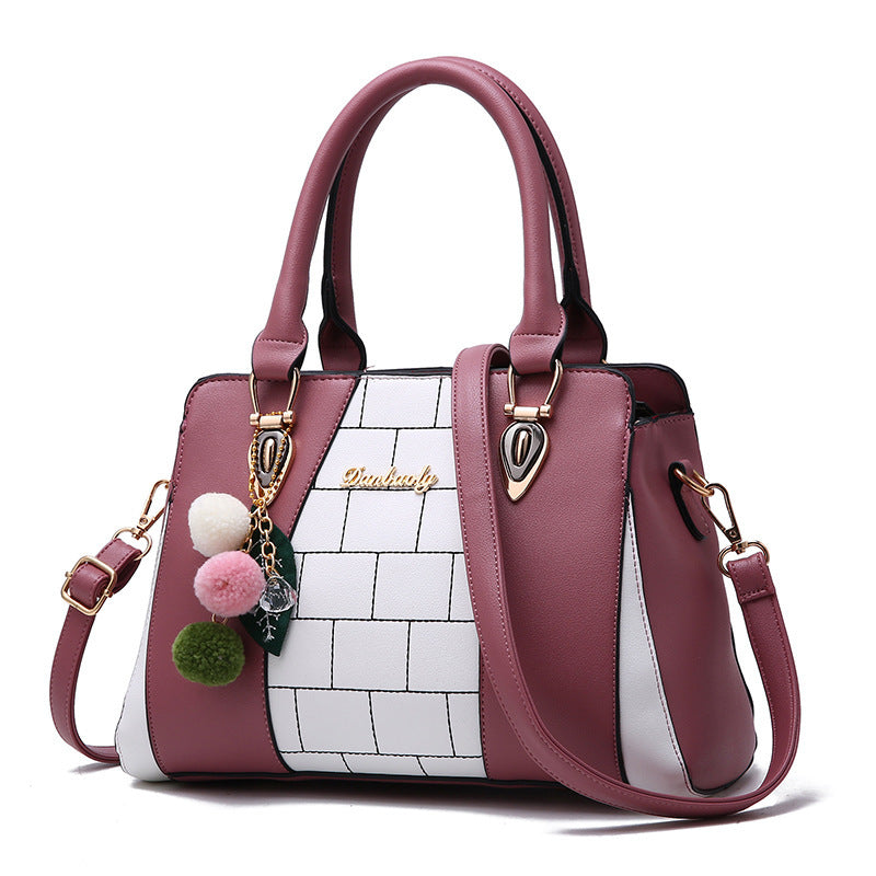 Elegance in Every Stitch – Women's 2-in-1 Shoulder & Handbag Set