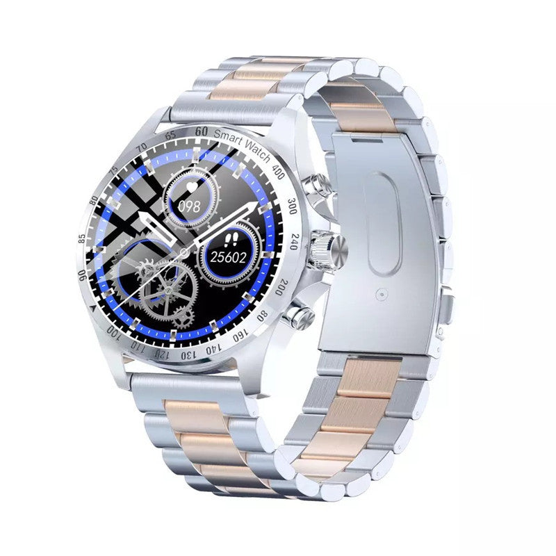 Luxury Rose Gold Smartwatch for Women – Health Tracker with Elegant Style