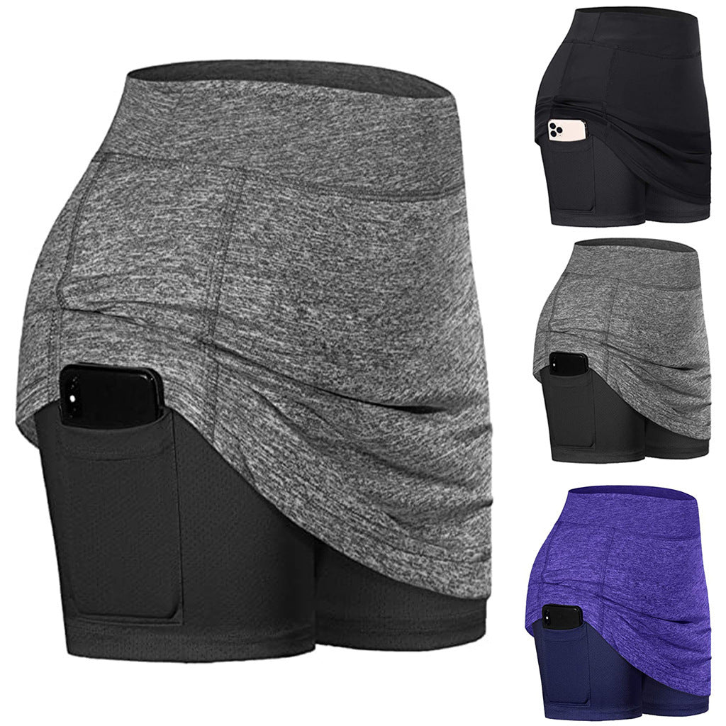 Summer Essential: Ladies Pocket Sports Shorts with Phone Holder