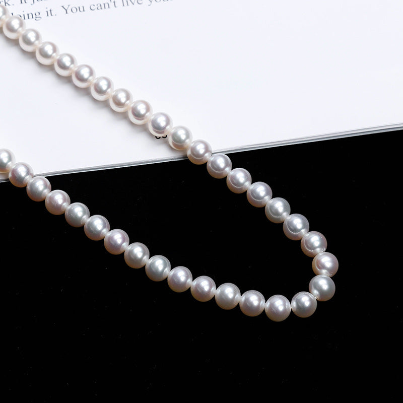 Timeless Pearl Elegance – Classic Necklace for Women of Grace