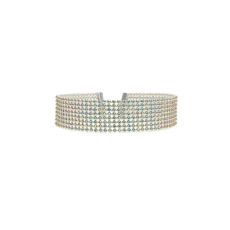 Glam Rhinestone Choker – Dazzling Crystal Necklace for Bold Women