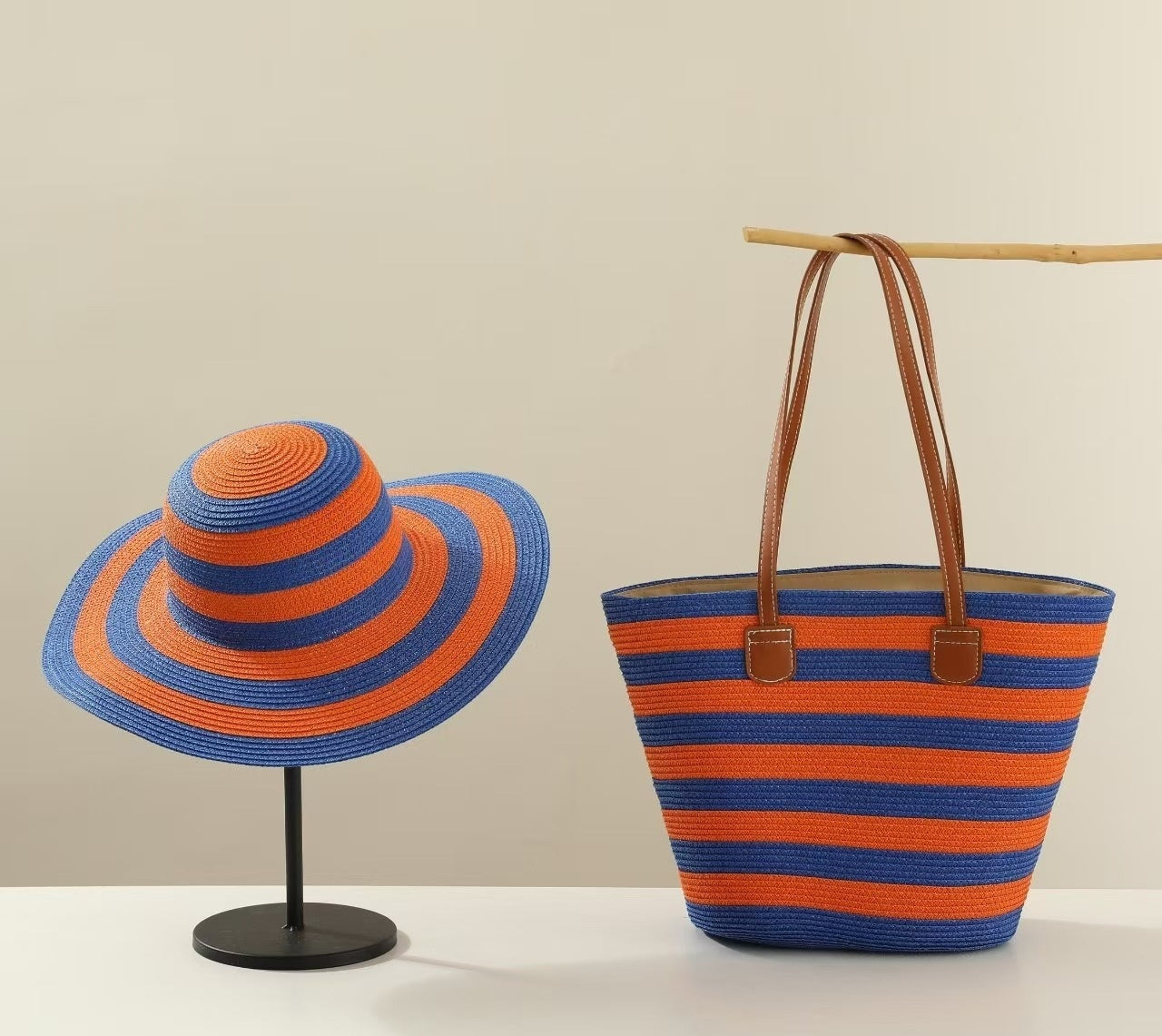 Seaside Straw Hat & Bag Set – Your Perfect Summer Holiday Essential