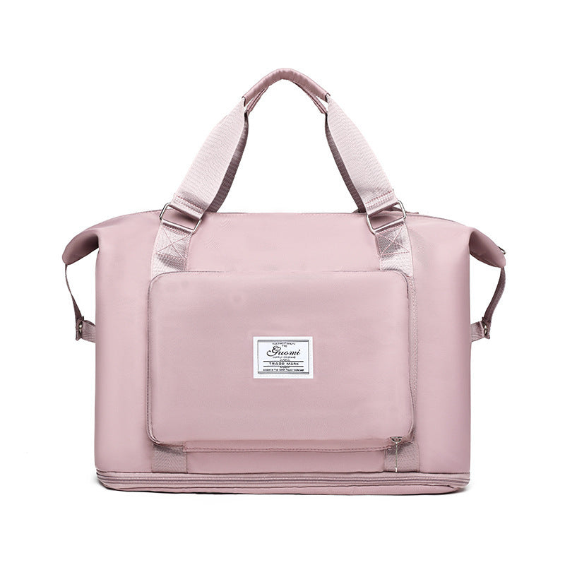 Multi-Pocket Foldable Travel Bag – Lightweight Weekender & Gym Tote for Women