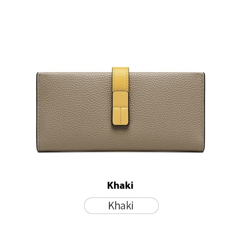 Elegant Fold Wallet – Multi-Pocket Large Capacity Purse for Women