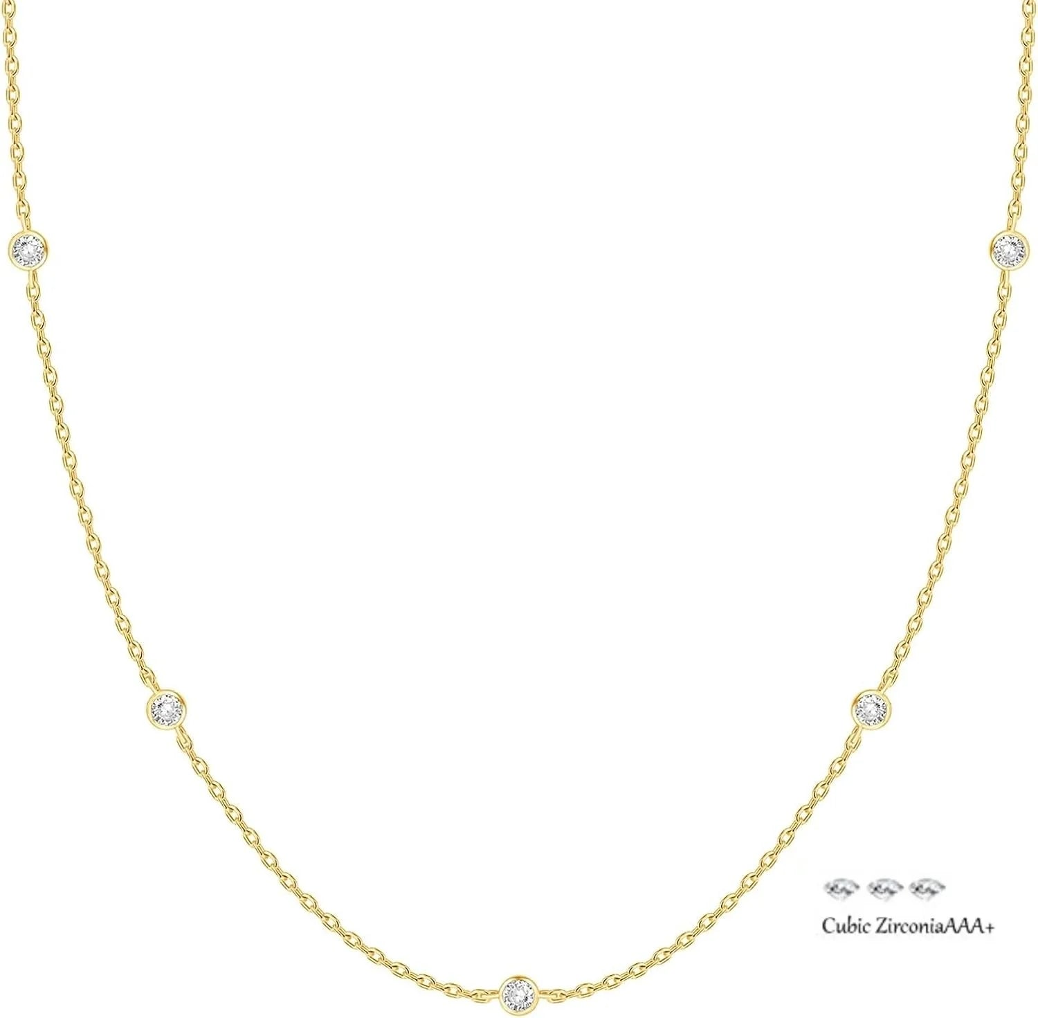 Crystal Line Necklace