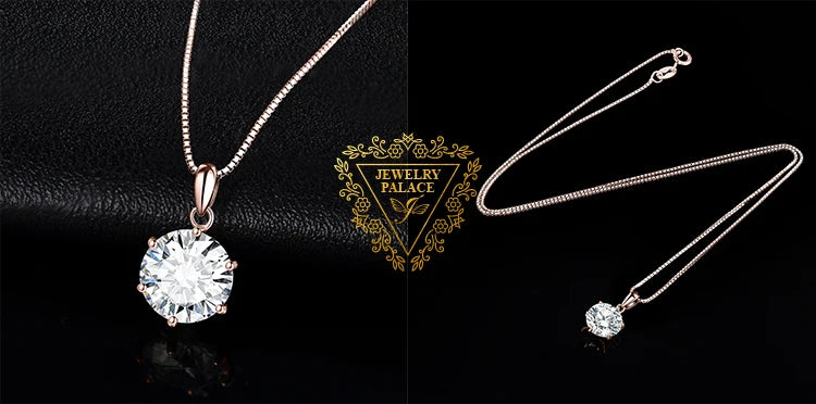 Moissanite Aura Pendant – Dazzling Elegance in Sterling Silver