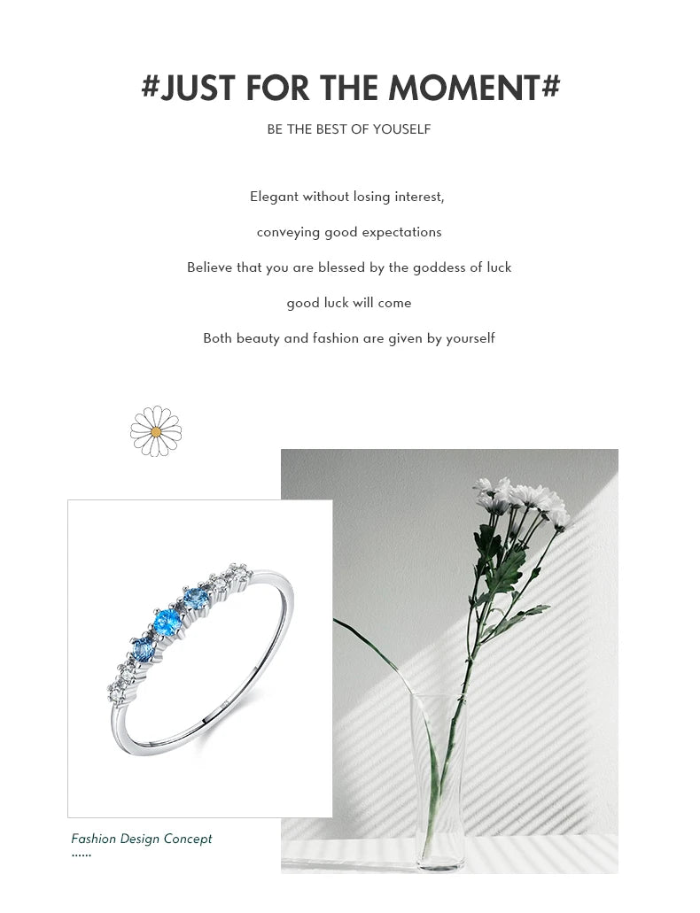 Celeste Blue Ring