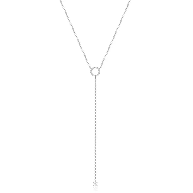 Oriana Pendant Necklace – Interlocking Circle Design