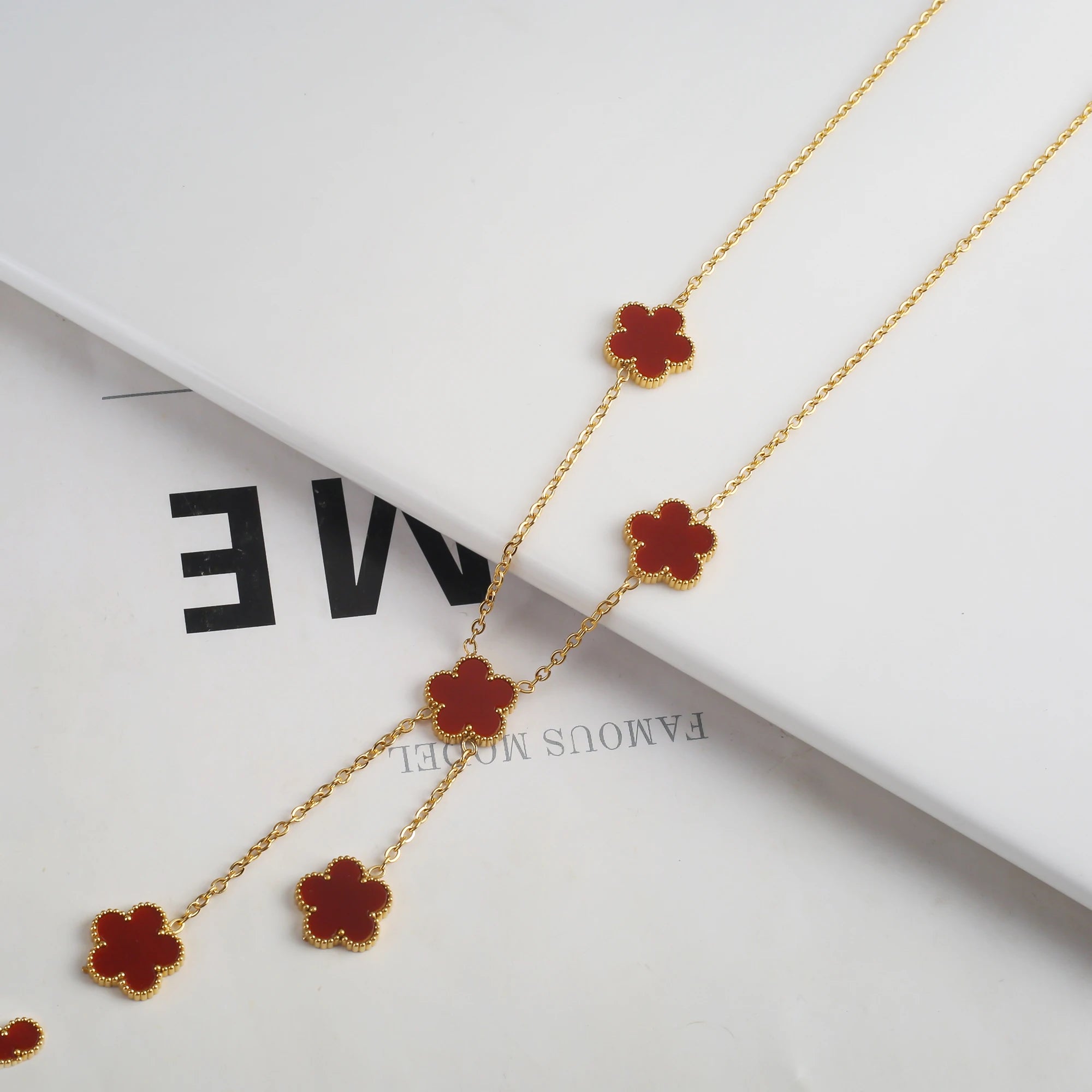 Clover Bloom Jewellery – Elegant Lucky Charm Set for Women