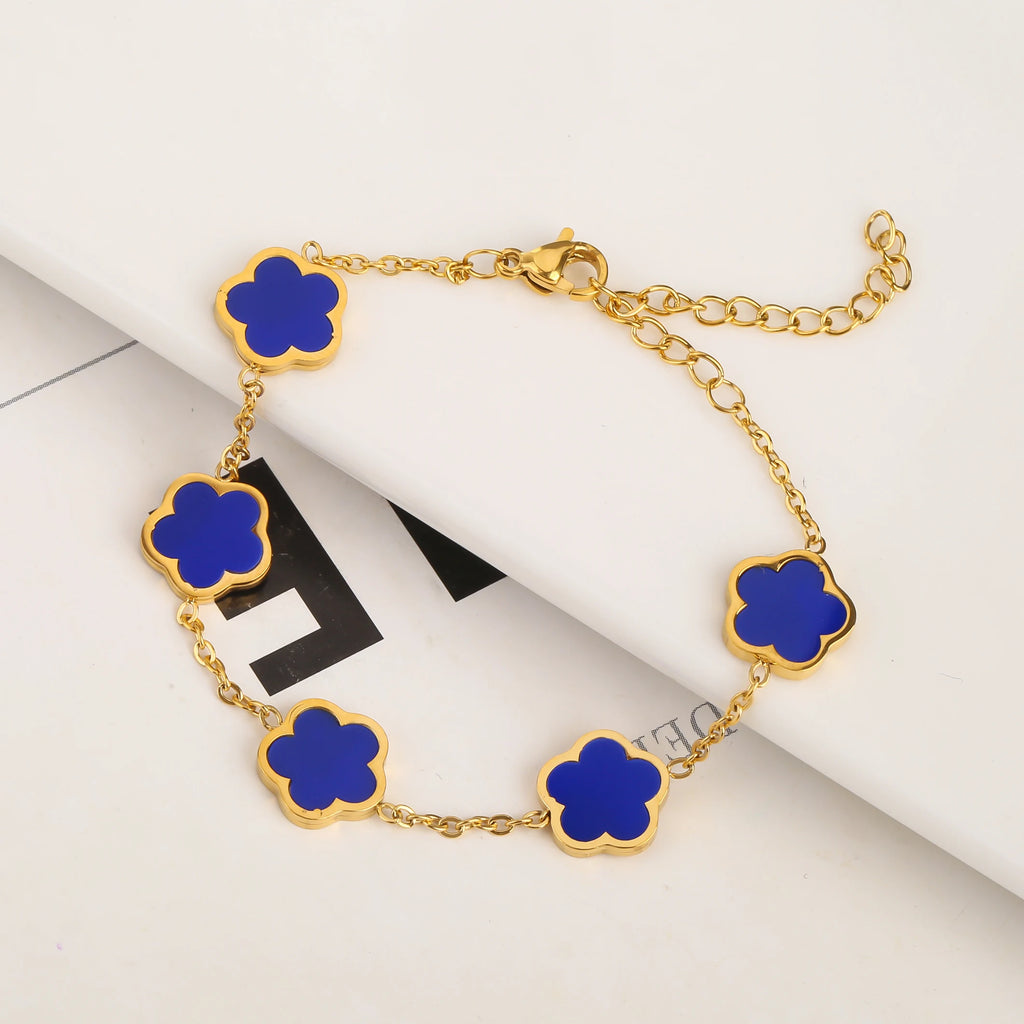 Clover Bloom Jewellery – Elegant Lucky Charm Set for Women