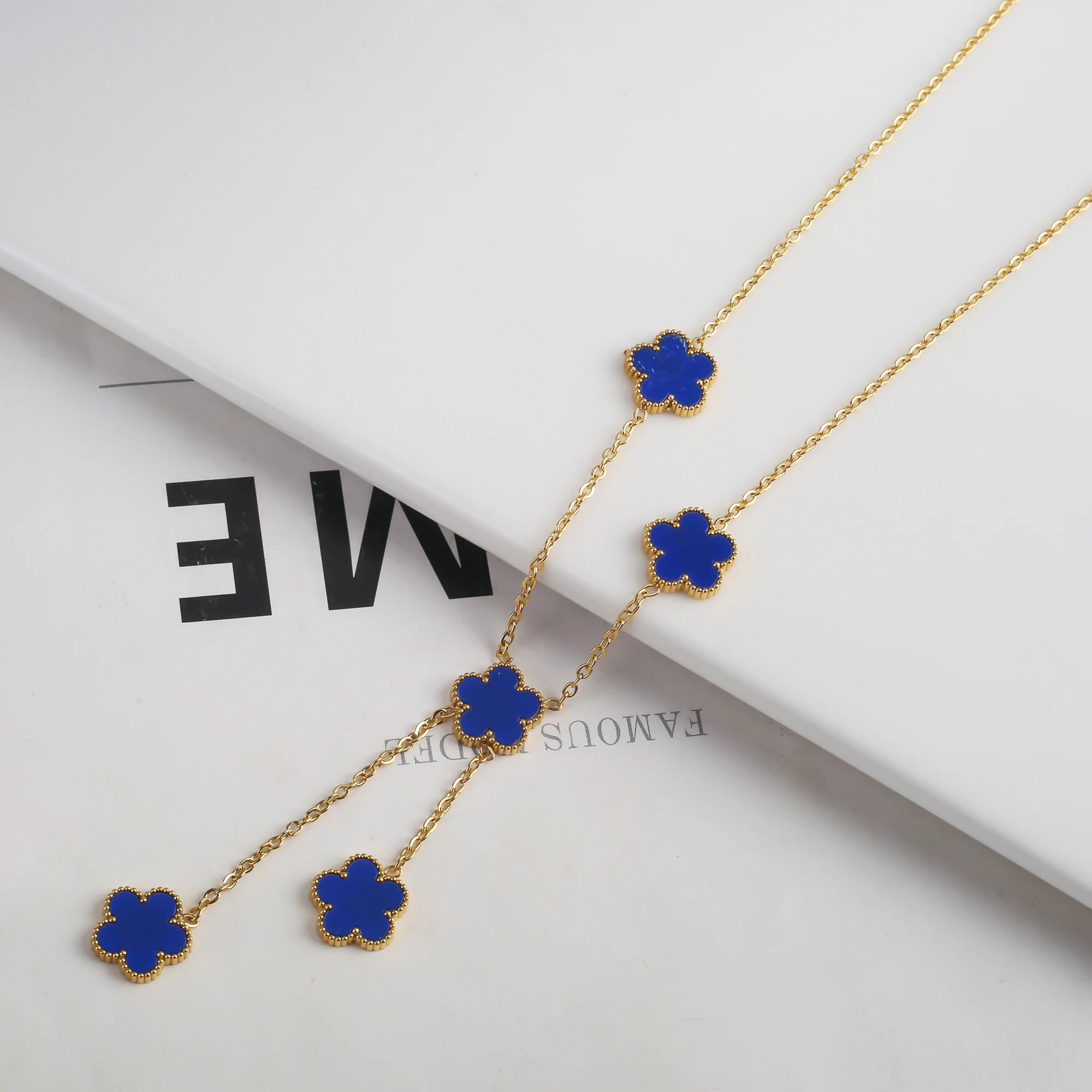 Clover Bloom Jewellery – Elegant Lucky Charm Set for Women