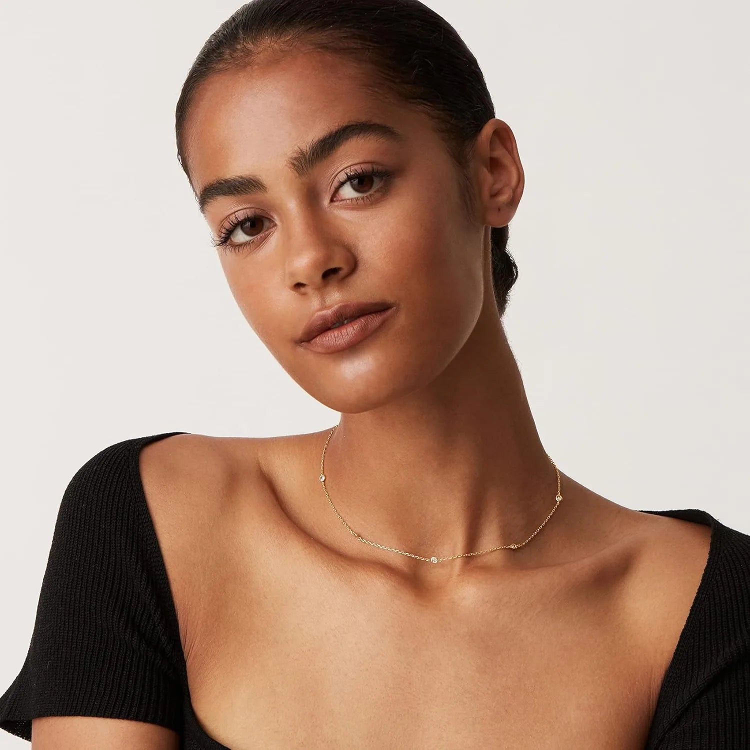 Crystal Line Necklace