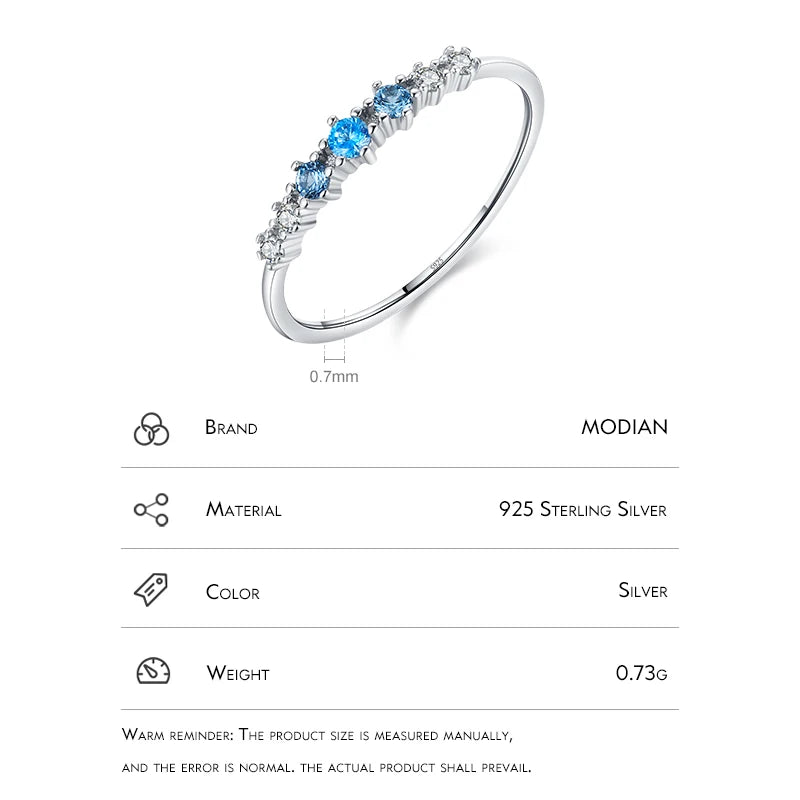 Celeste Blue Ring