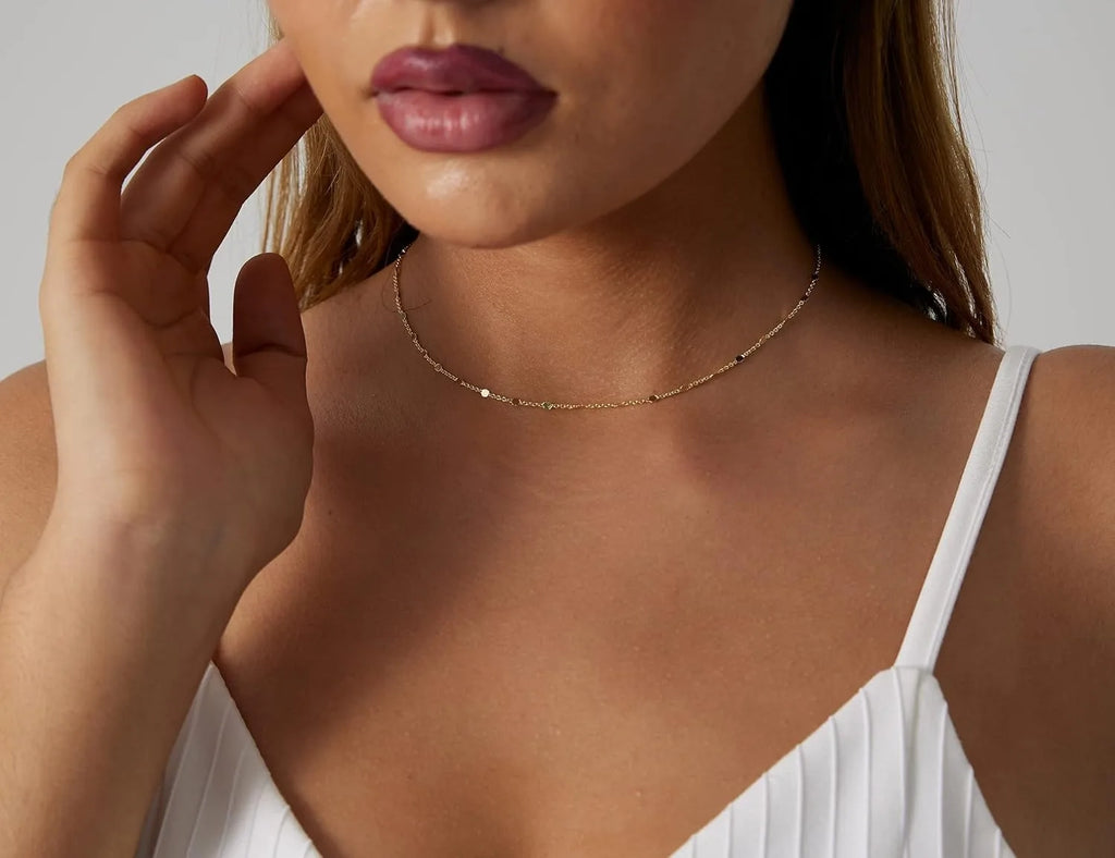 Satellite Sparkle Choker