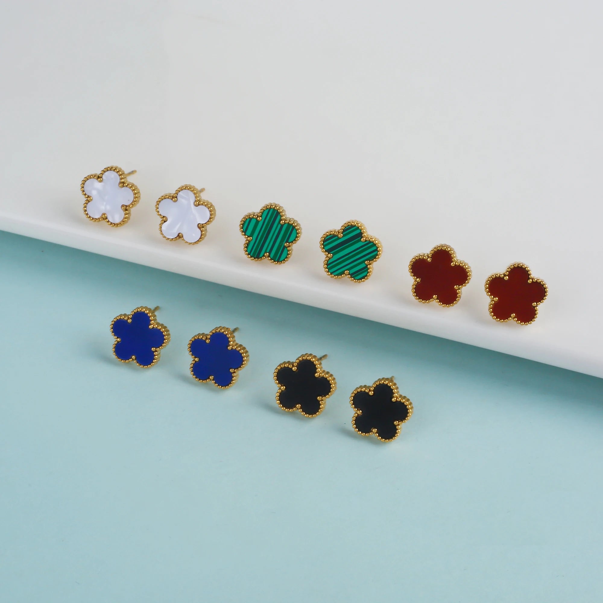 Clover Bloom Jewellery – Elegant Lucky Charm Set for Women
