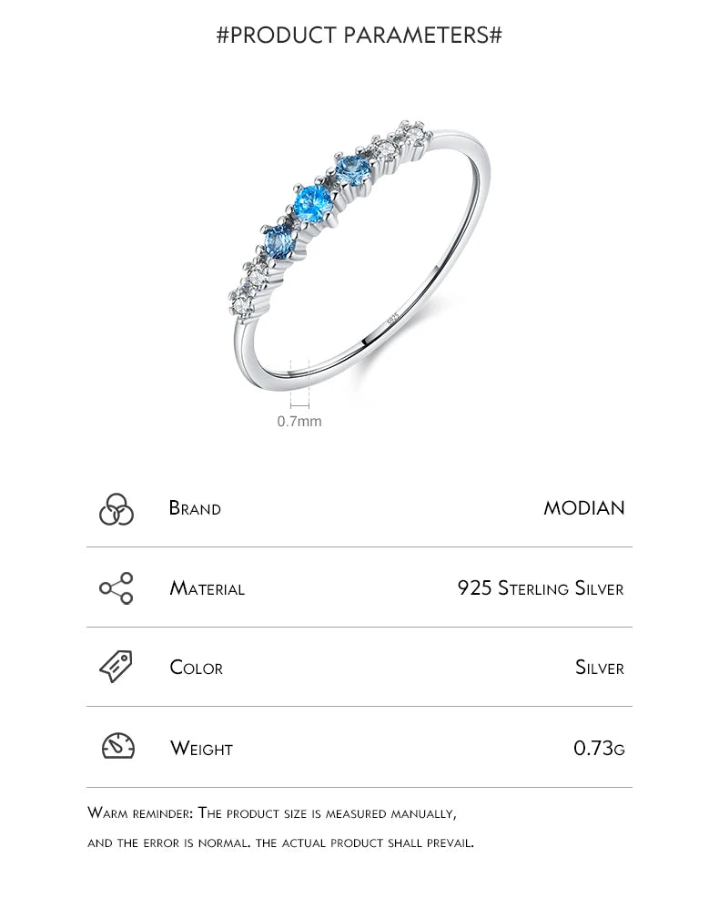Celeste Blue Ring