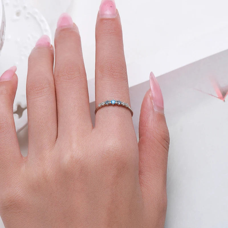 Celeste Blue Ring