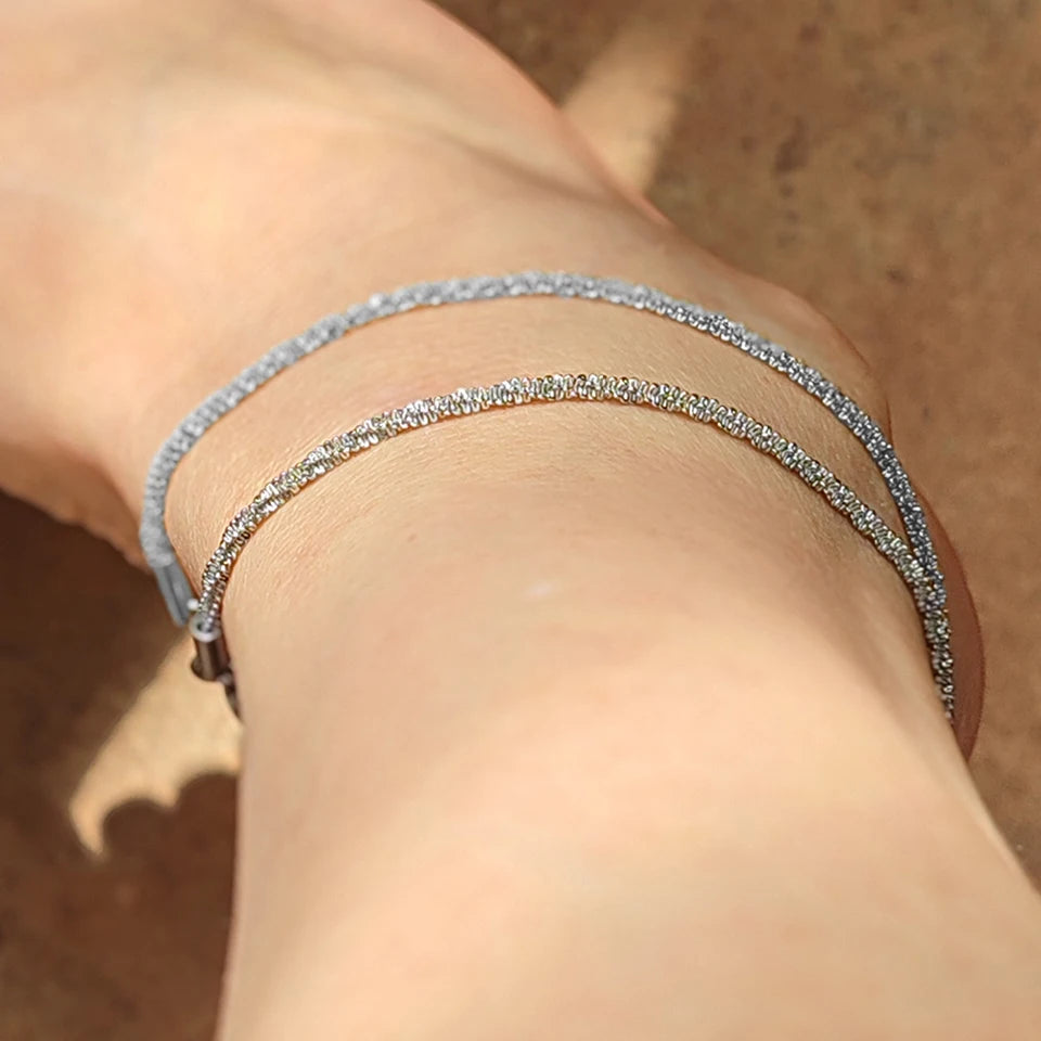 Twist Barefoot Anklet – Minimalist Summer Style