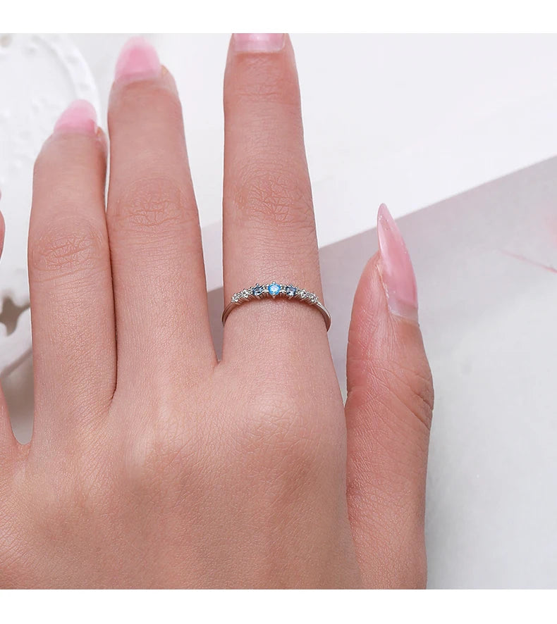 Celeste Blue Ring