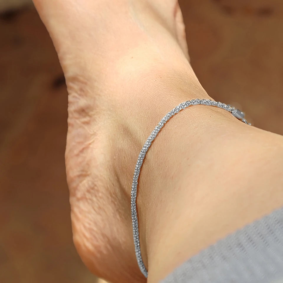 Twist Barefoot Anklet – Minimalist Summer Style