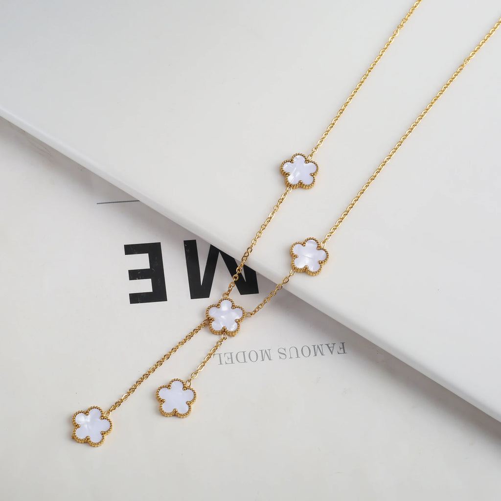 Clover Bloom Jewellery – Elegant Lucky Charm Set for Women