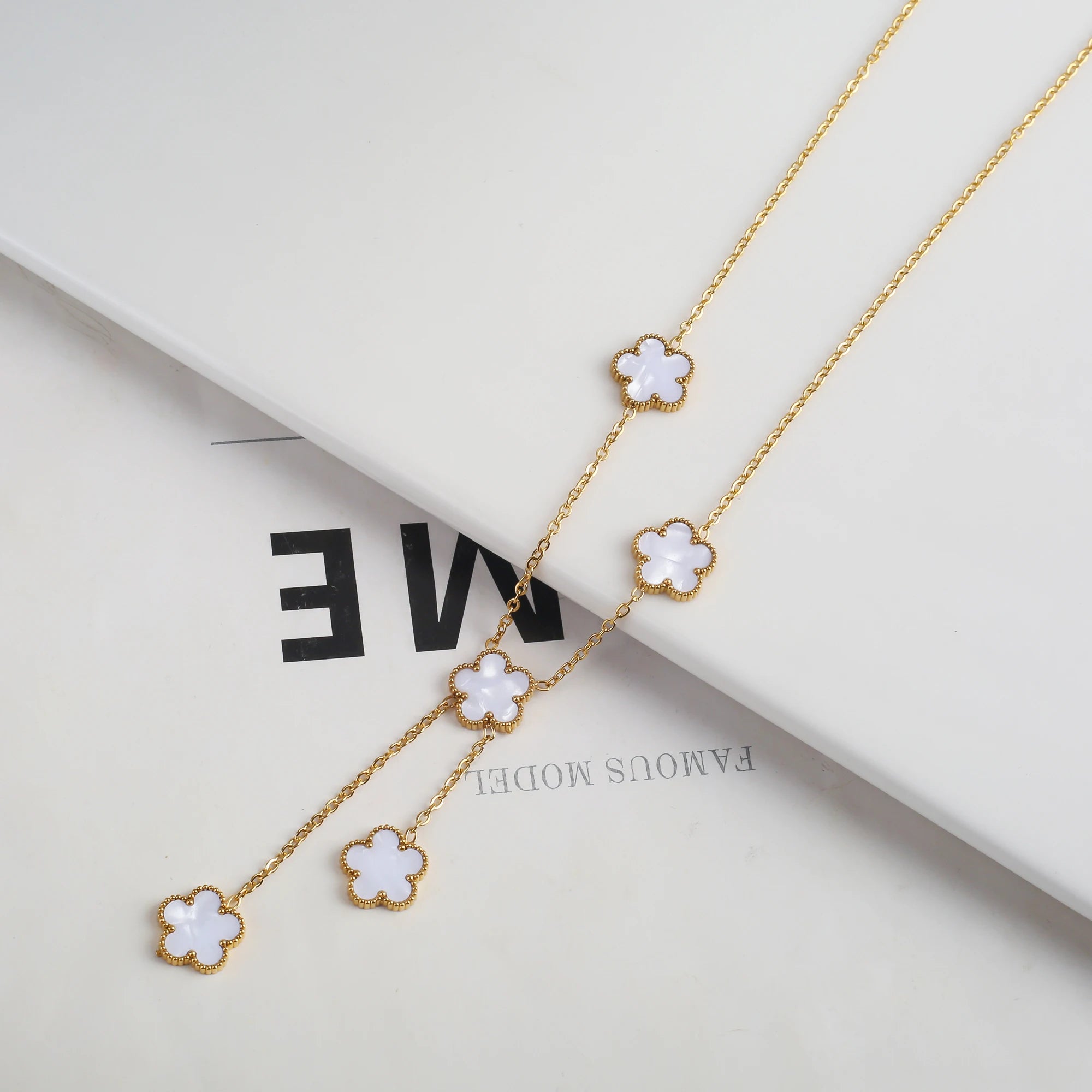 Clover Bloom Jewellery – Elegant Lucky Charm Set for Women