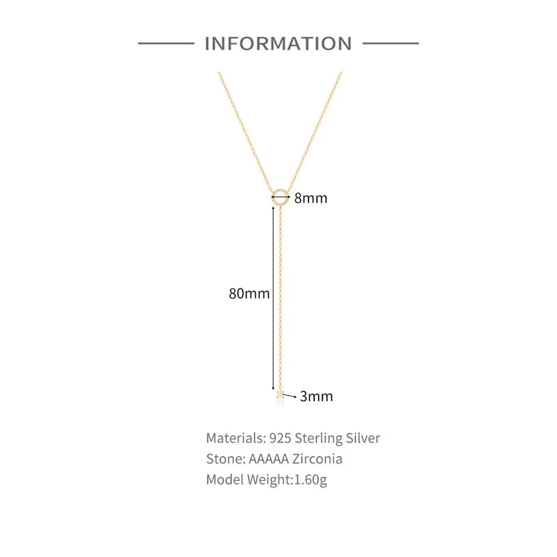 Oriana Pendant Necklace – Interlocking Circle Design