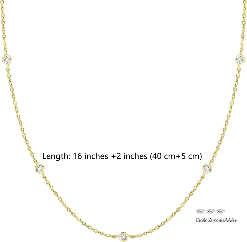 Crystal Line Necklace