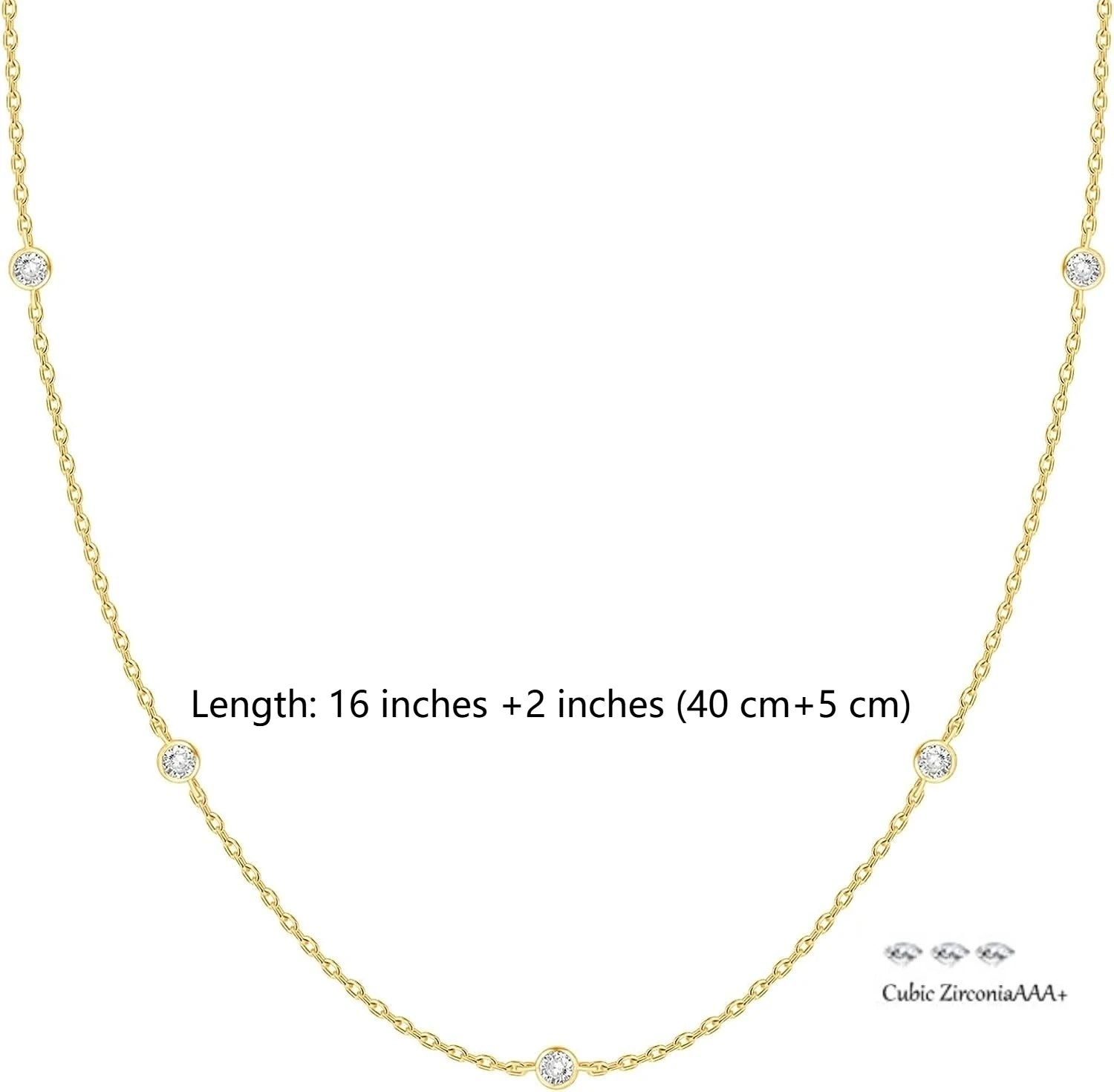 Crystal Line Necklace