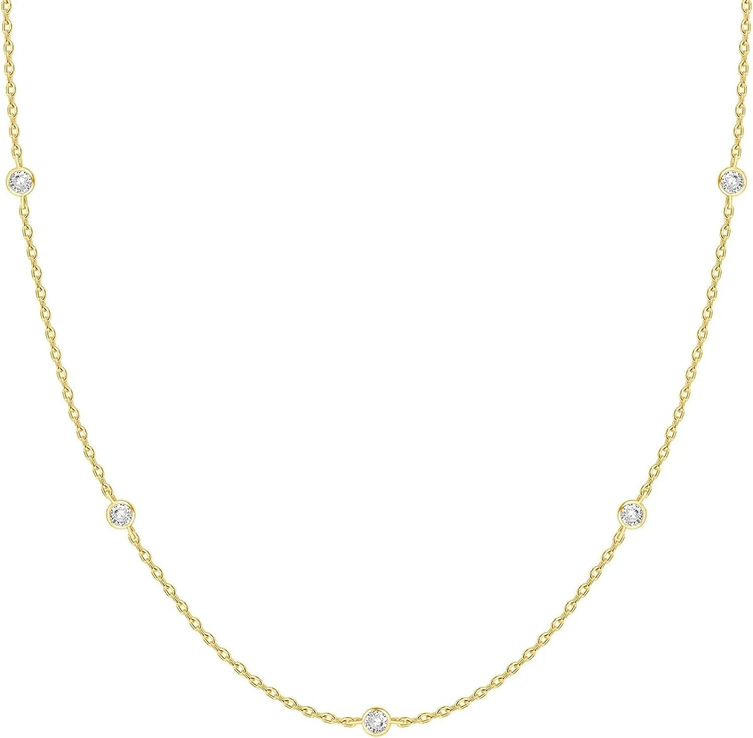 Crystal Line Necklace