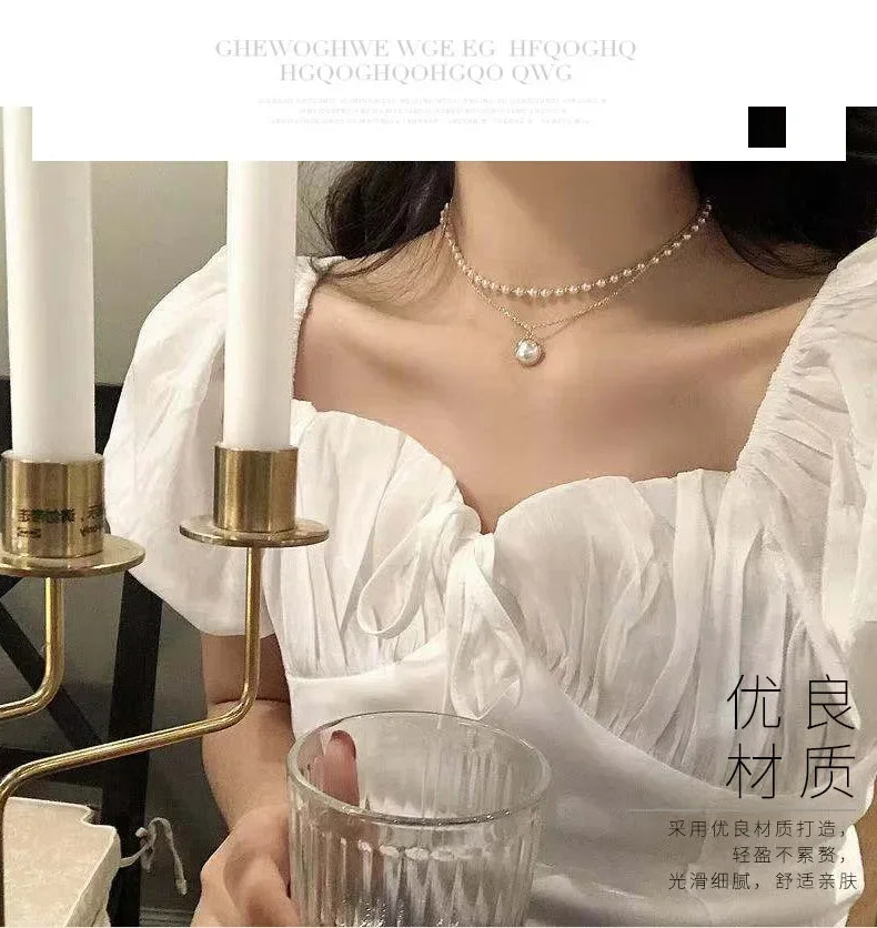Aurora Pearl Choker
